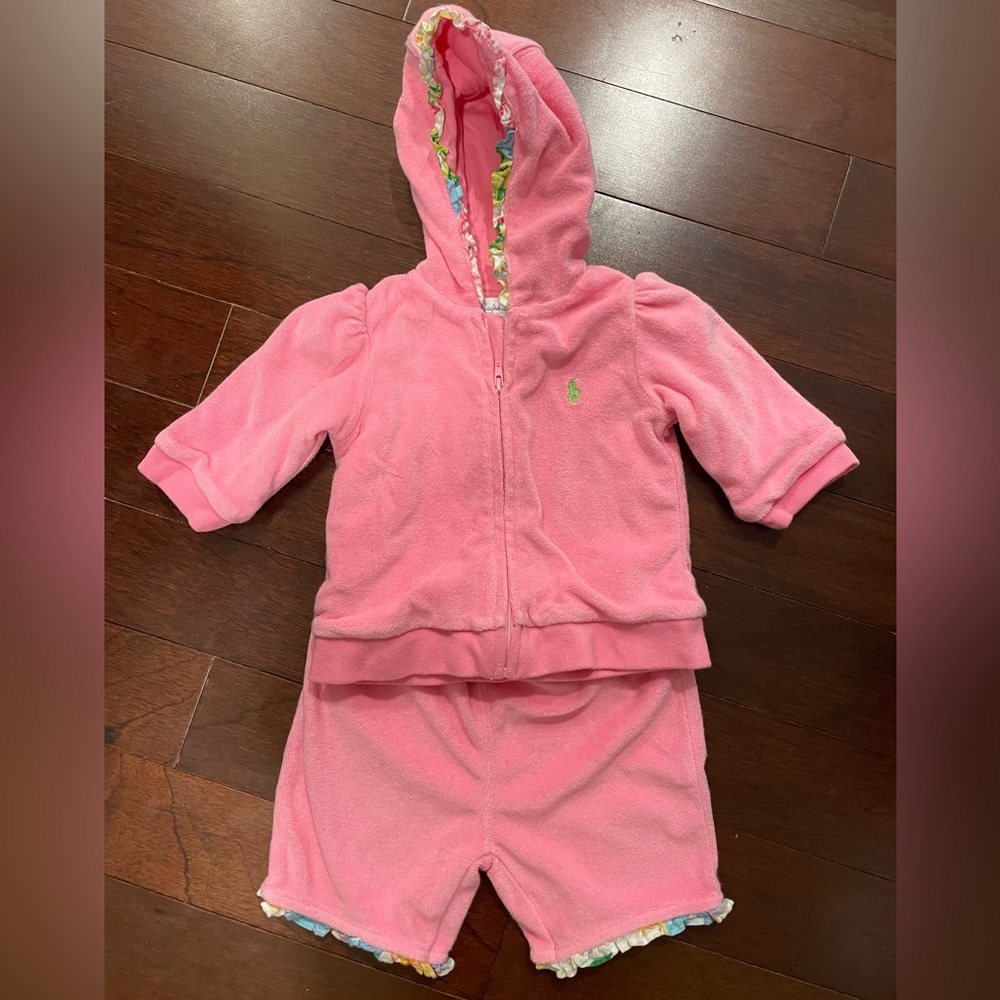 6 mo Ralph Lauren Shortie Sweatsuit